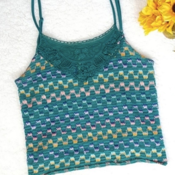 Free people crochet tank - Picture 3 of 4